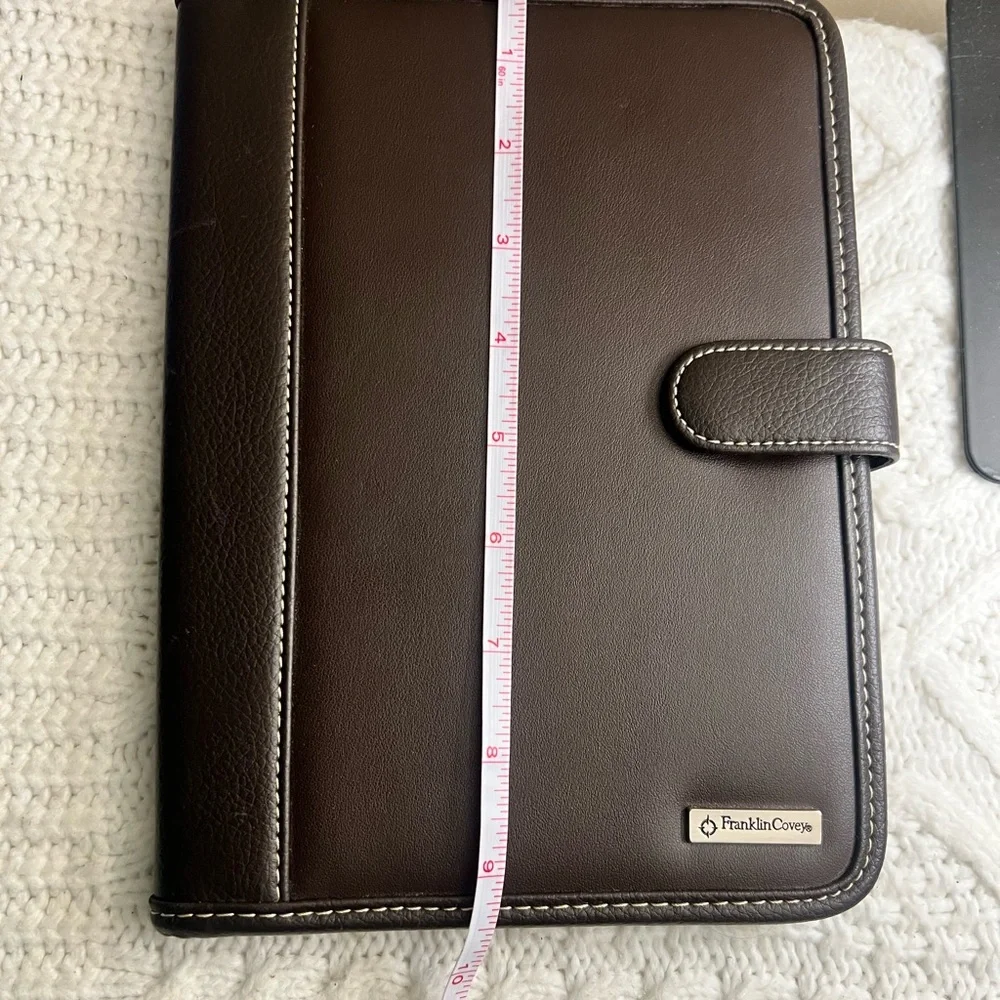 Franklin Covey Dark Brown Planner Cover 🤎